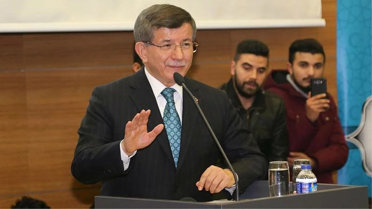 Ahmet Davutoğlu: Yeni Sistem Halkın Beklentilerini Karşılamıyor
