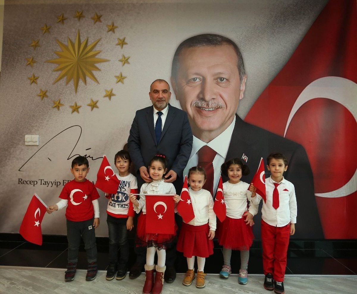 Başkan Sandıkçı Çocukları Ağırladı
