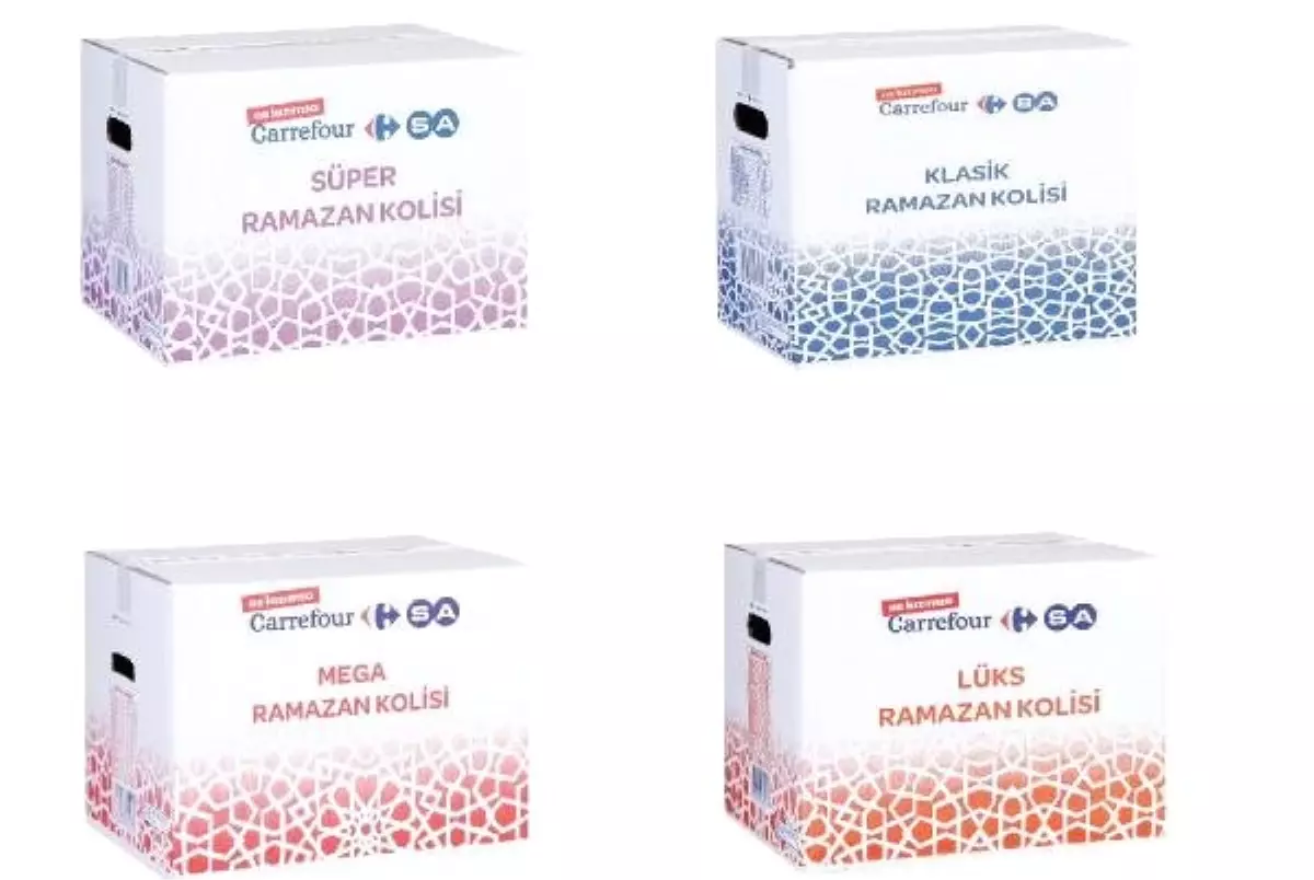 Carrefoursa 4 Farklı Ramazan Kolisini Satışa Sunduğunu Duyurdu