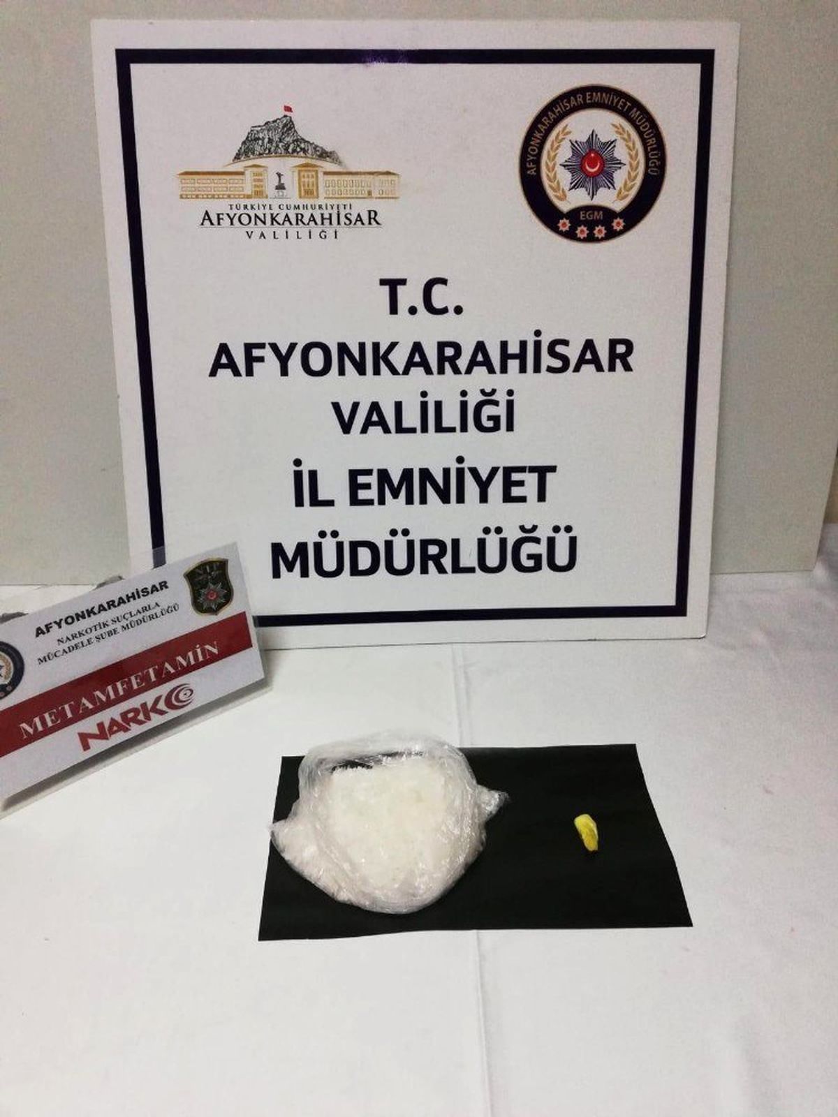 Durdurulan Araçtan Metamfetamin Maddesi Ele Geçirildi