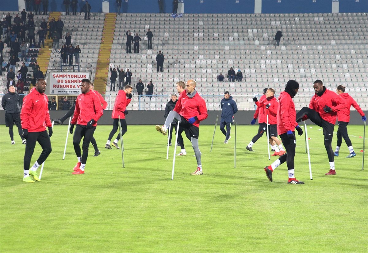 Erzurumspor, Antalyaspor Maçı Hazırlıklarına Başladı