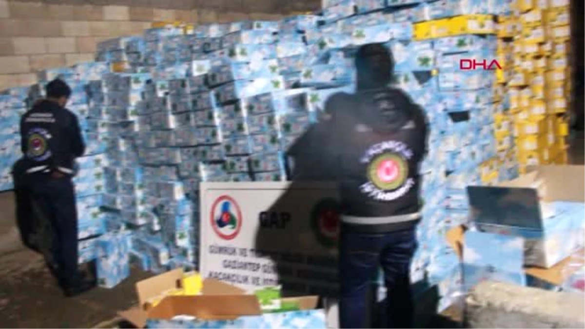 Gaziantep\'te 25 Ton Kaçak Nargile Tütünü Ele Geçirildi
