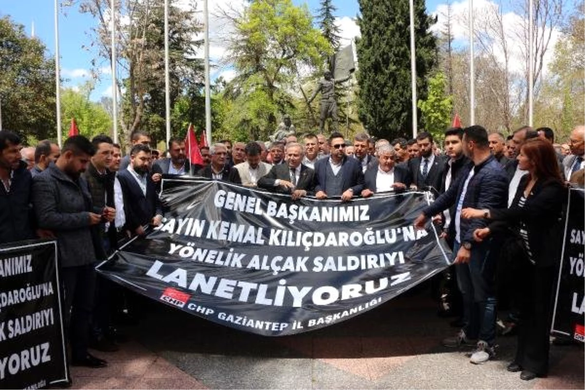 Gaziantep\'te CHP\'lilerden, Kılıçdaroğlu\'na Saldırıya Kınama