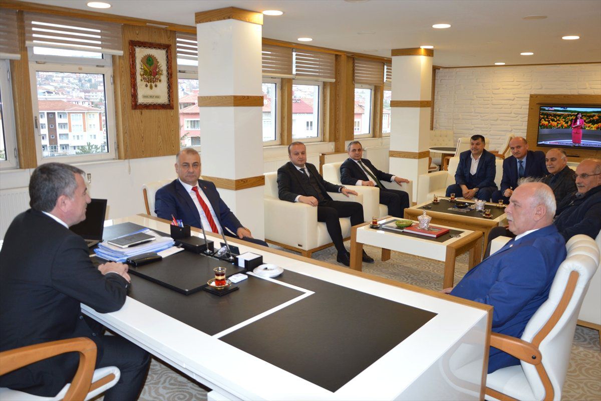 Havza Belediye Başkanı Özdemir\'e Ziyaret