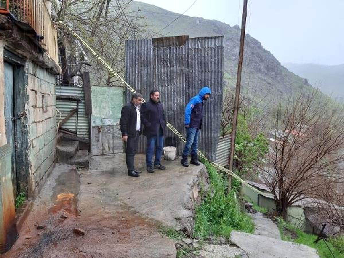 Heyelan Nedeniyle Risk Oluşturan Evler Boşaltıldı
