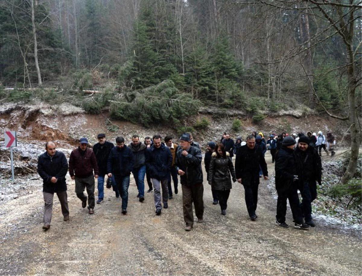 İl Protokolünden Doğa Yürüyüşü