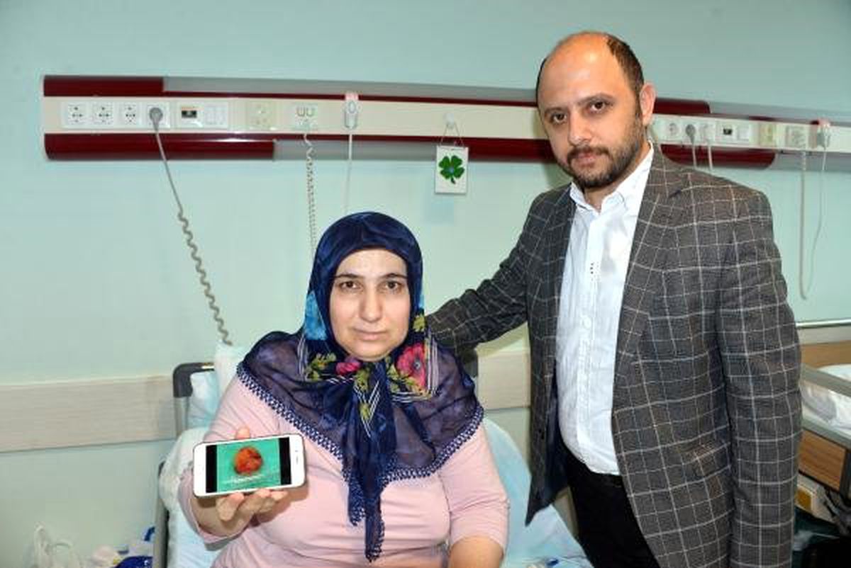 Kalbinden 6 Santimetre Çapında Kitle Çıkarıldı