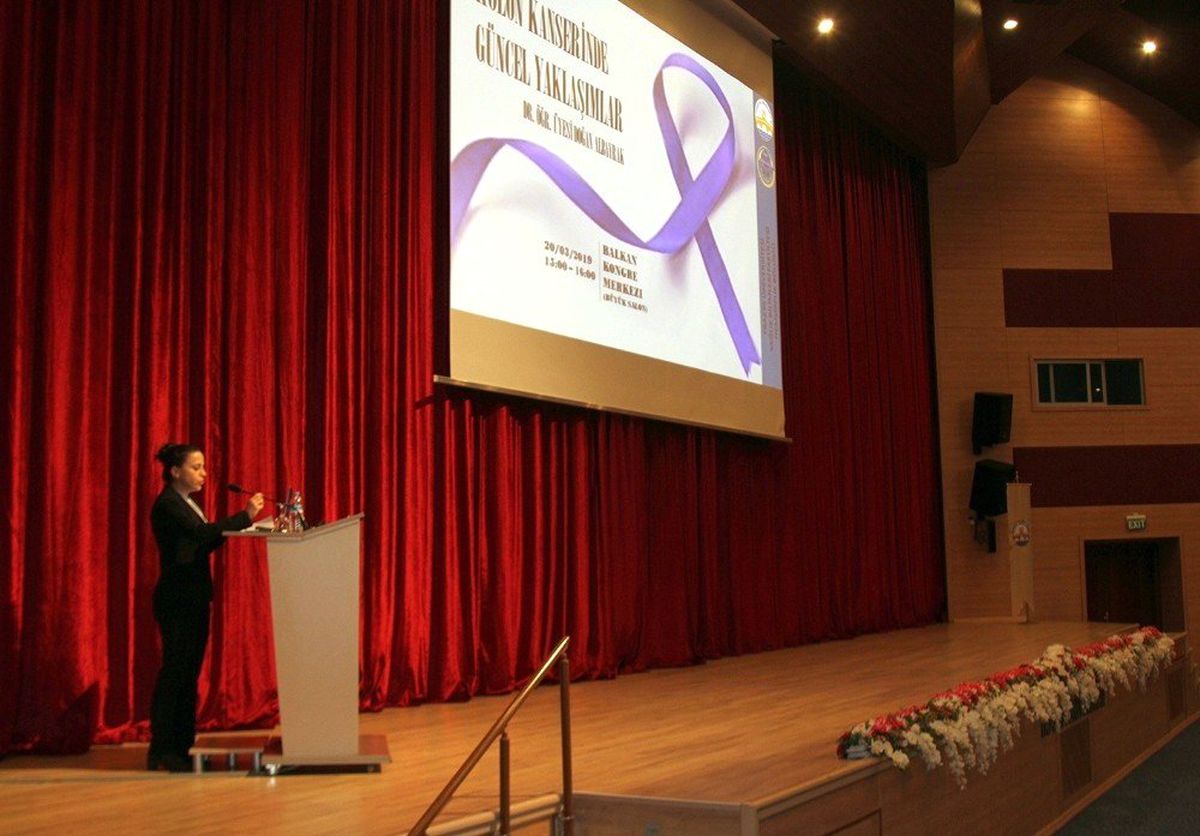 Kolon Kanserinde Güncel Yaklaşımlar\' Konulu Konferans Gerçekleştirildi