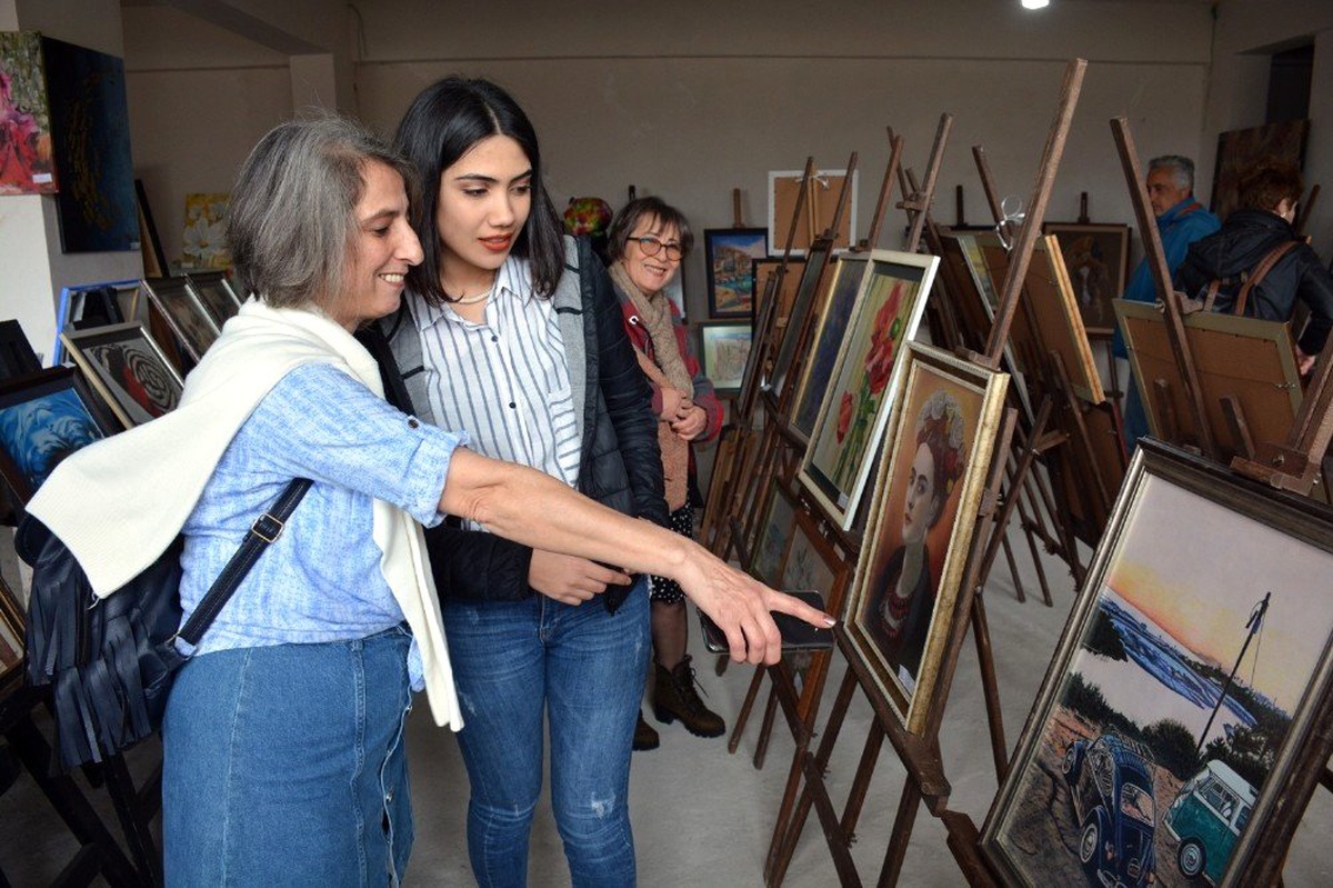 Kursiyerlerin Eserleri Görücüye Çıktı