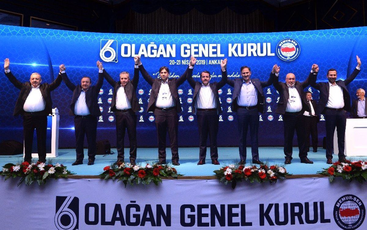 Memur-Sen, 6\'ncı Olağan Genel Kurul Sürecini Tamamladı
