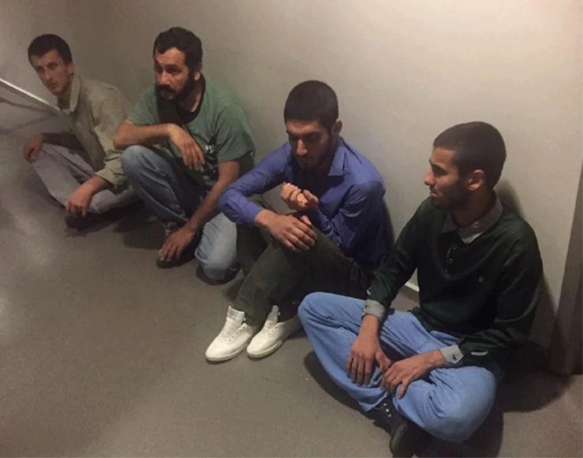 MİT\'in Türkiye\'de Yakaladığı 4 Terörist Türkiye\'ye Getirildi