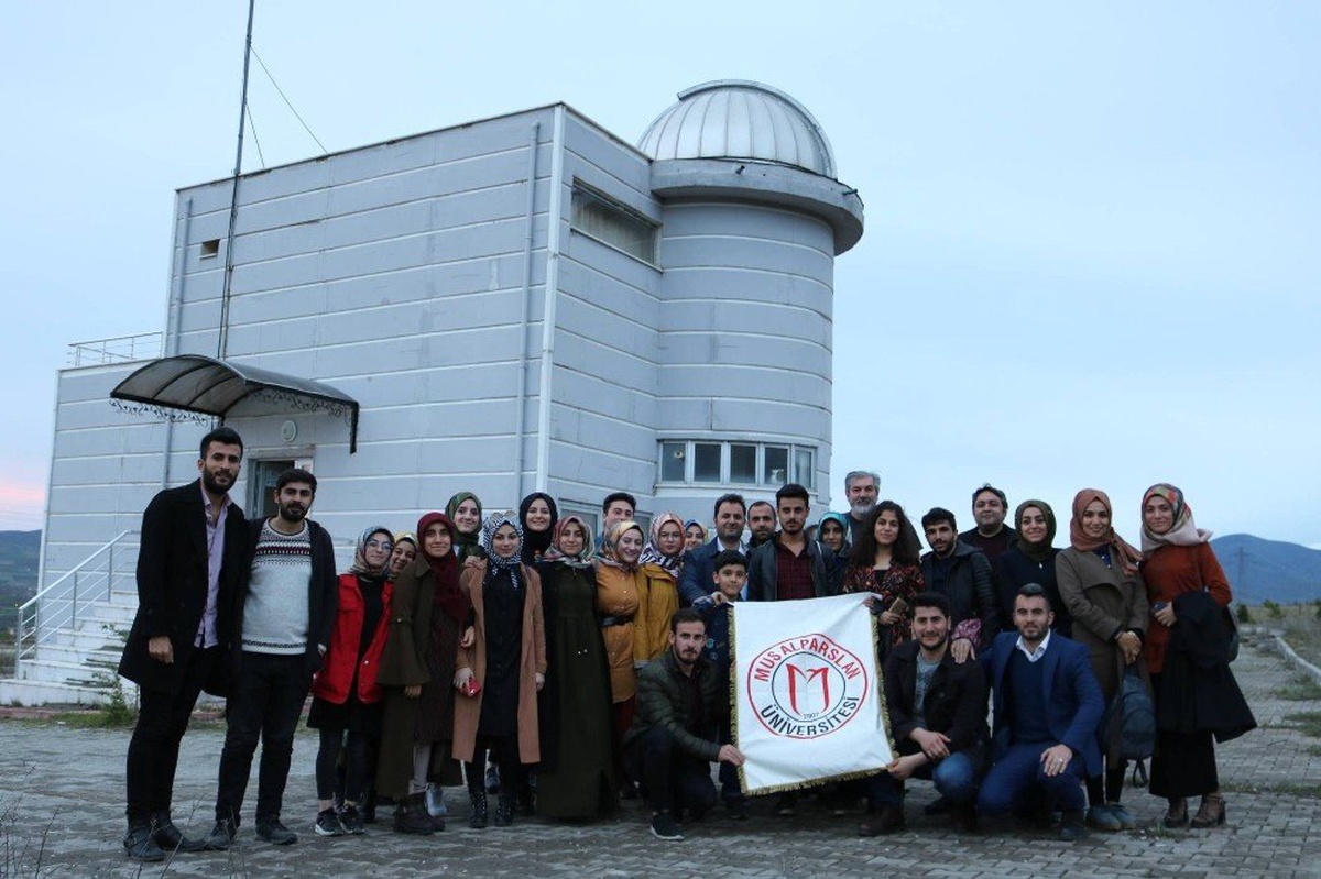 Muş Alparslan Üniversitesi Öğrencileri Gözlemevi\'ni Ziyaret Etti