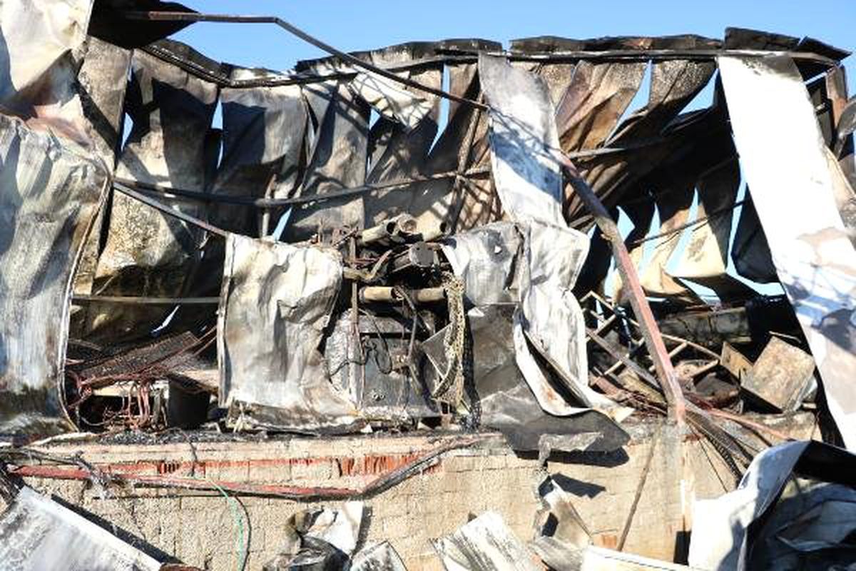 Plastik Fabrikası Yangında Kül Oldu