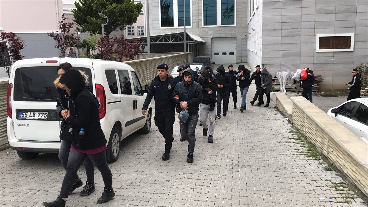 Samsun\'daki Uyuşturucu Operasyonu
