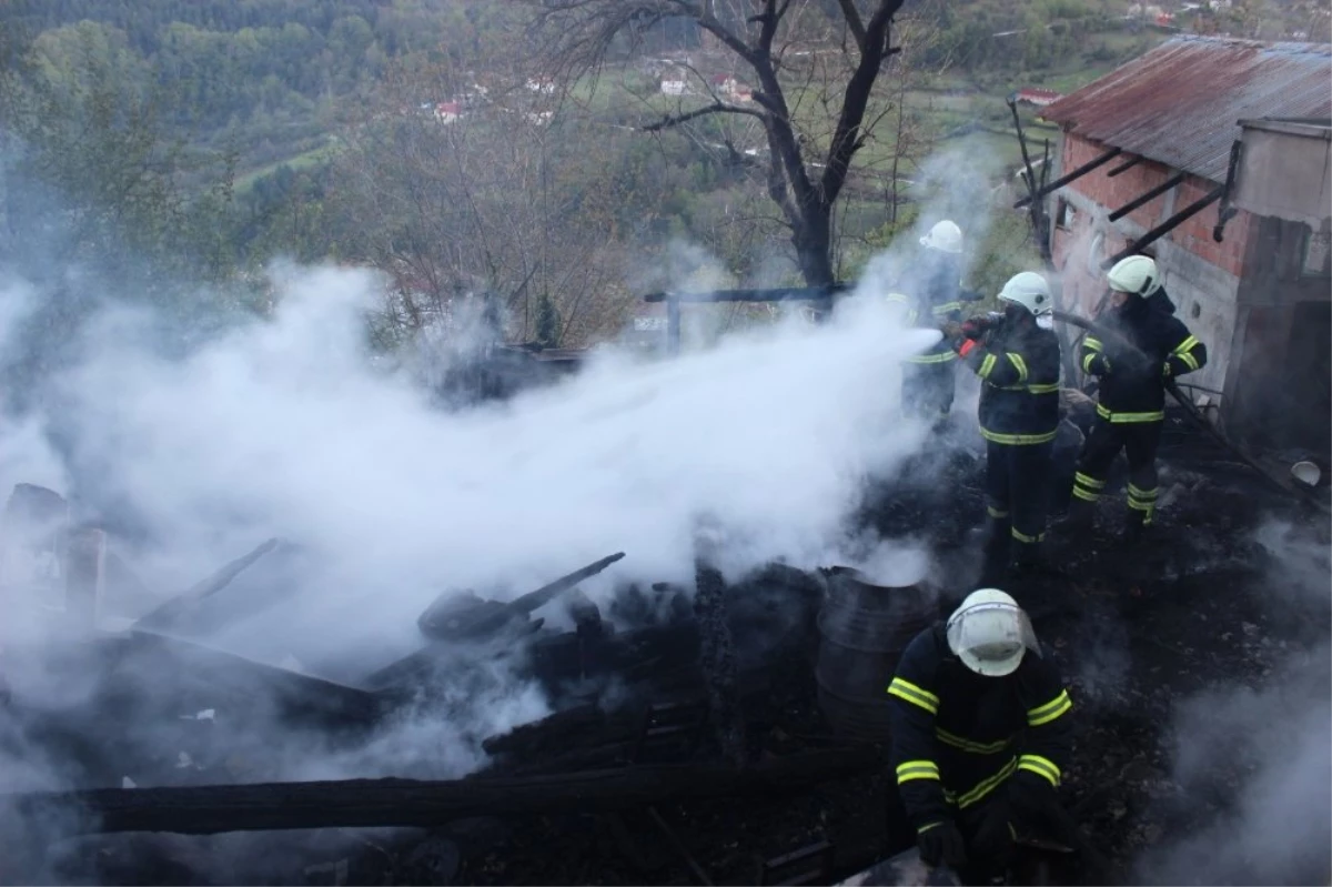 Sinop\'ta Evde Yangın: 3 Ölü