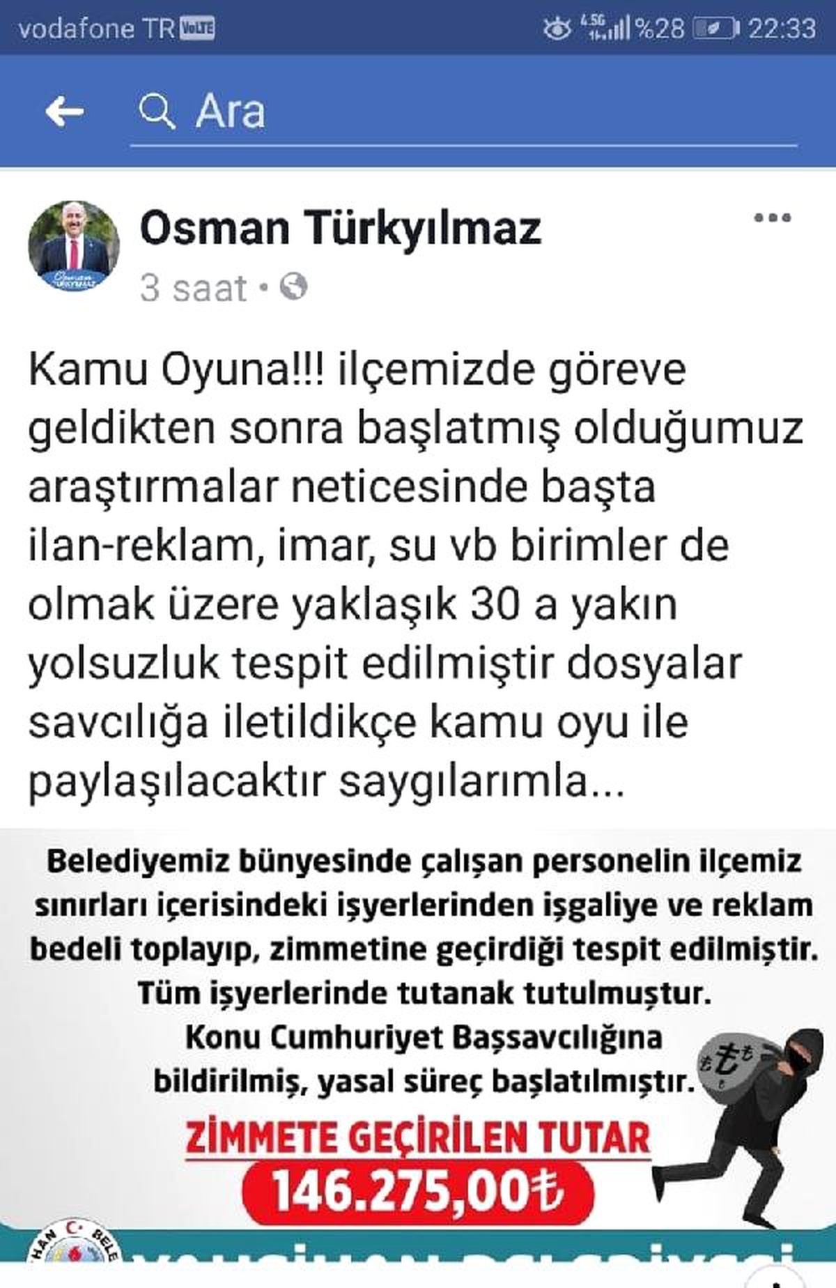 Yahşihan Belediyesi\'nde Zimmet Soruşturması