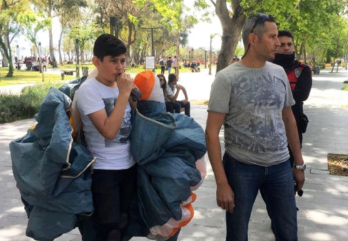 Antalya\'da Falezler Üzerinden Yamaç Paraşütünü Ceza