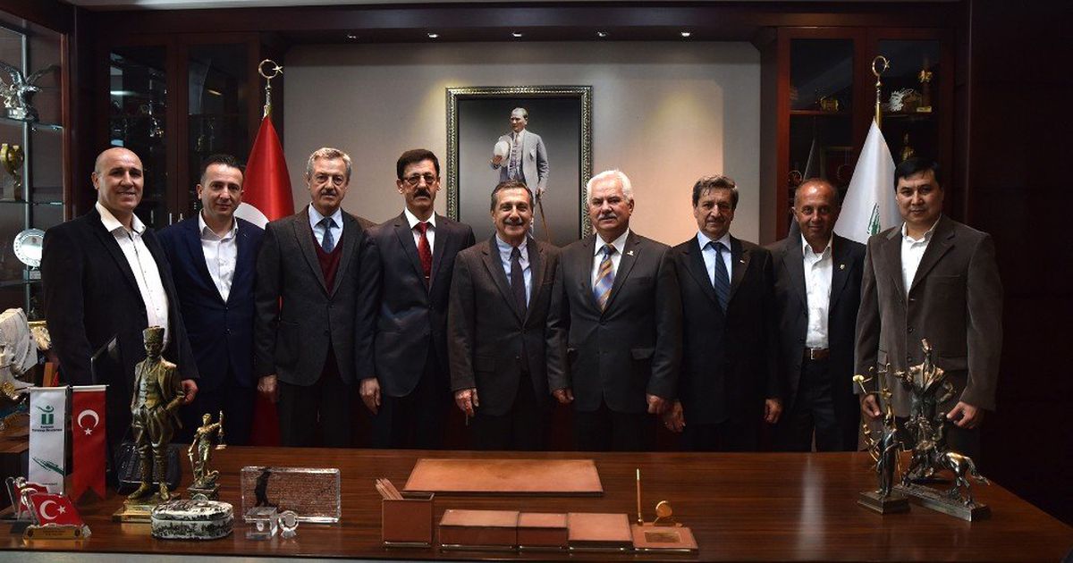 Başkan Ataç\'a Ziyaretler