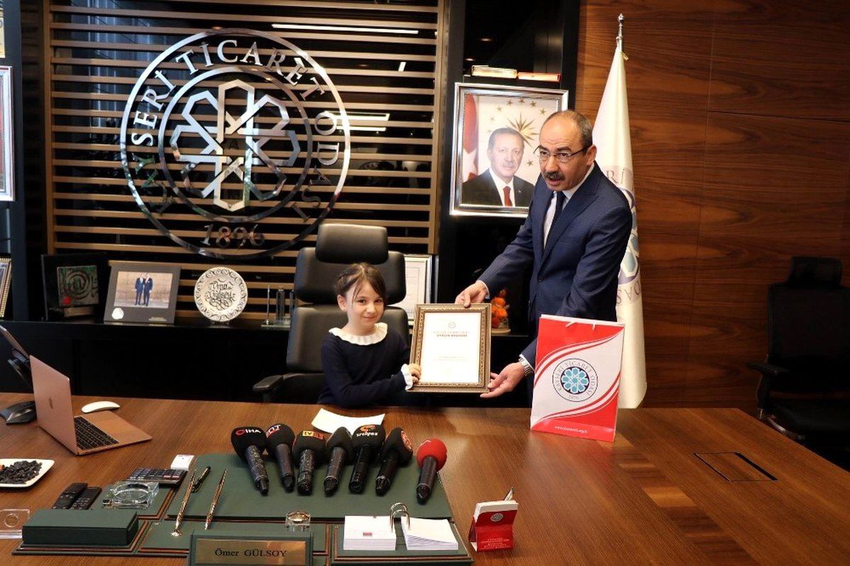 Başkan Gülsoy Koltuğunu Alya\'ya Devretti