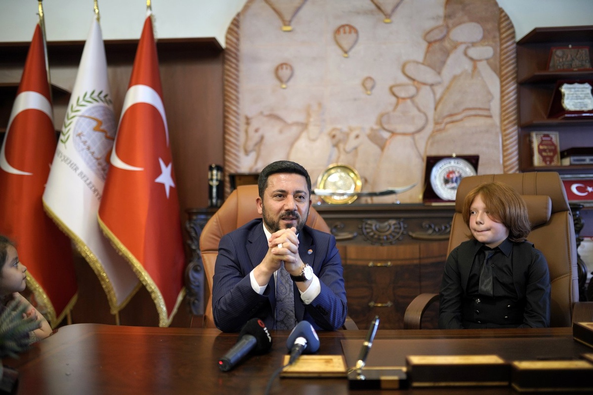 Başkanlık Makamı Kahraman Yiğit Kıvanç\'ın