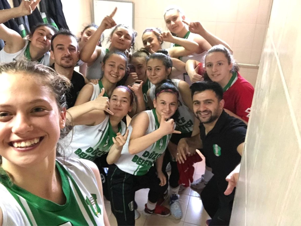 Basketbolda Düzceli Kızlar Tarih Yazıyor