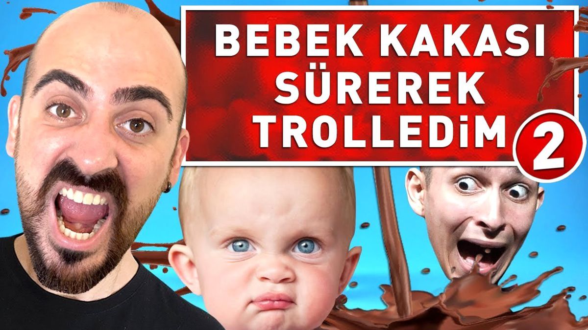 Bebek Kakası Sürerek Trolledim 2 ! (%100 Oyuncak)