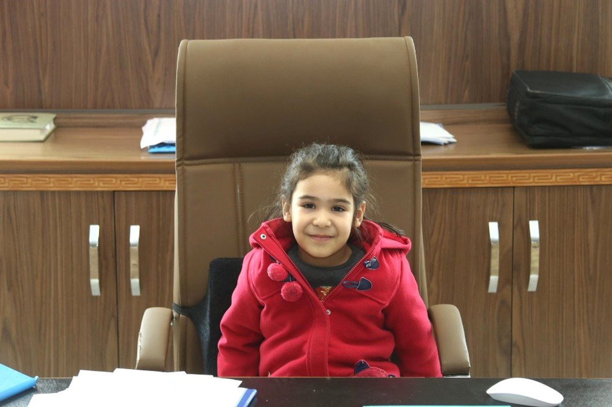 Beü\'ye Anaokulu Öğrencilerinden 23 Nisan Ziyareti
