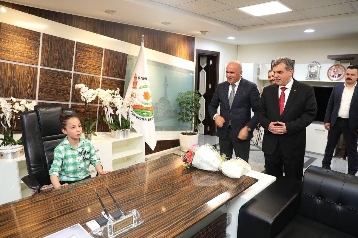 Beyazgül Başkanlık Makamını Çocuklara Devretti