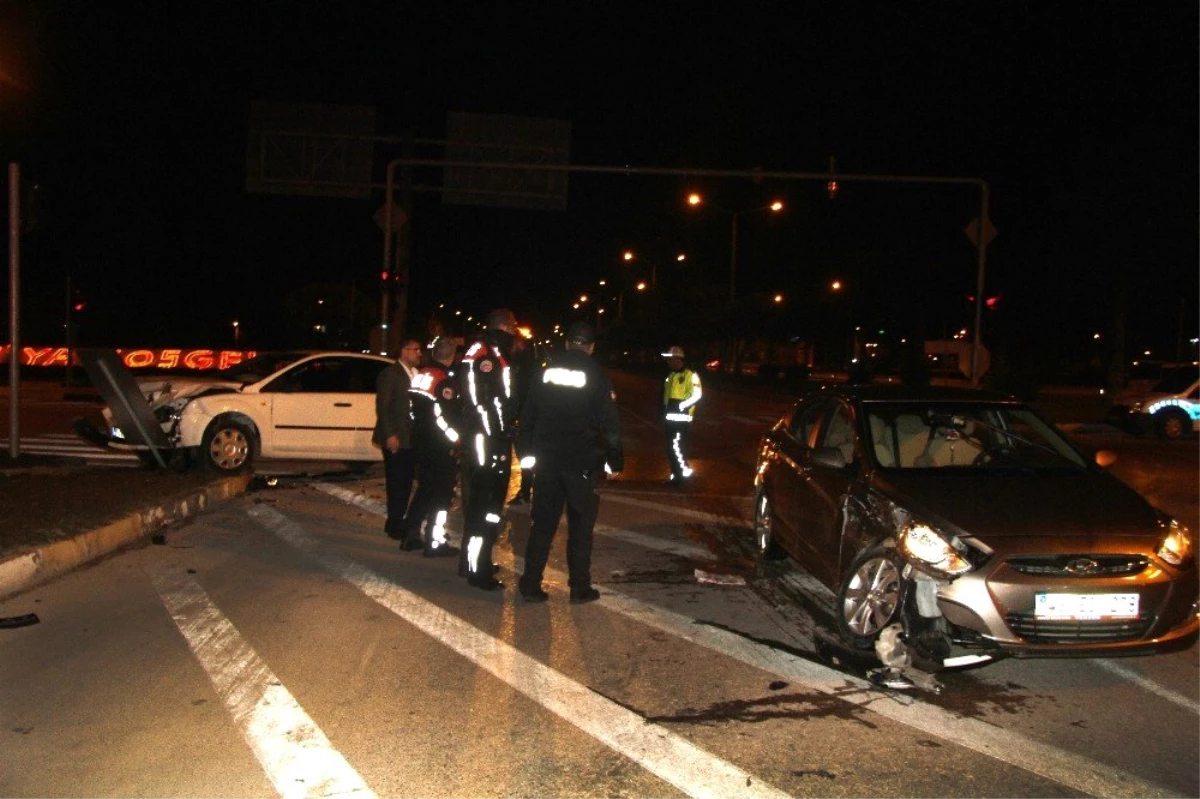 Isparta\'da Trafik Kazası: 1 Yaralı