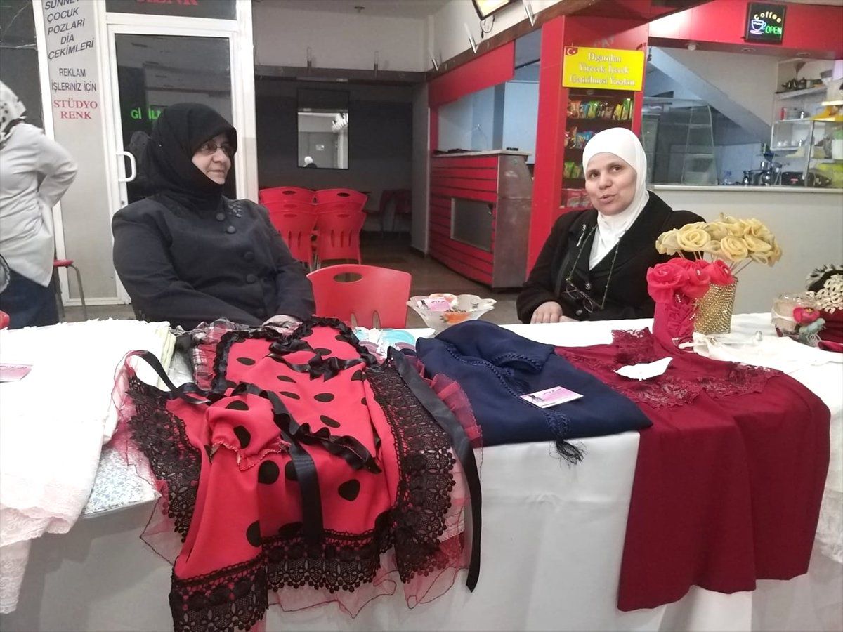 Katar Hayır Derneği\'nden Suriyeli Kadınlara Destek