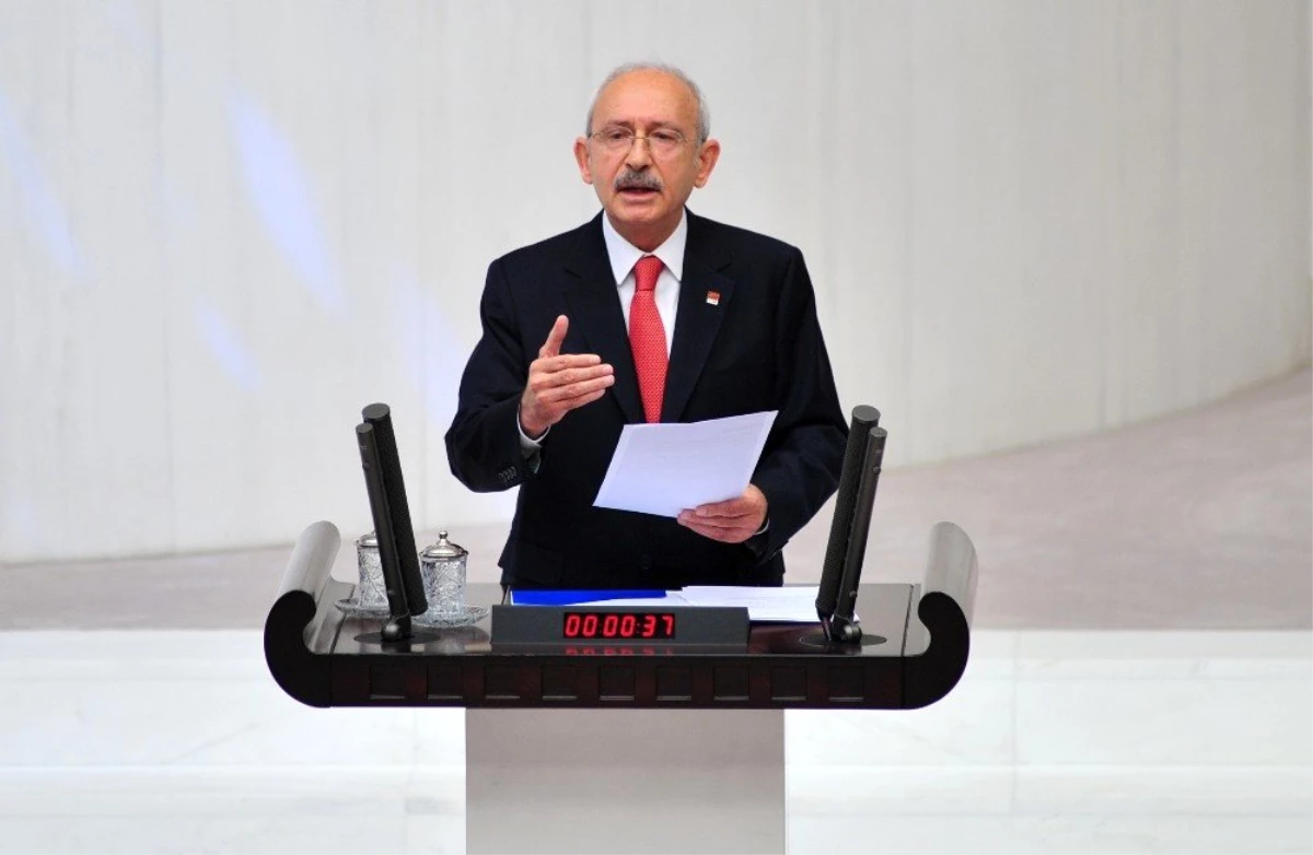 Kılıçdaroğlu, TBMM Özel Oturumunda Konuştu