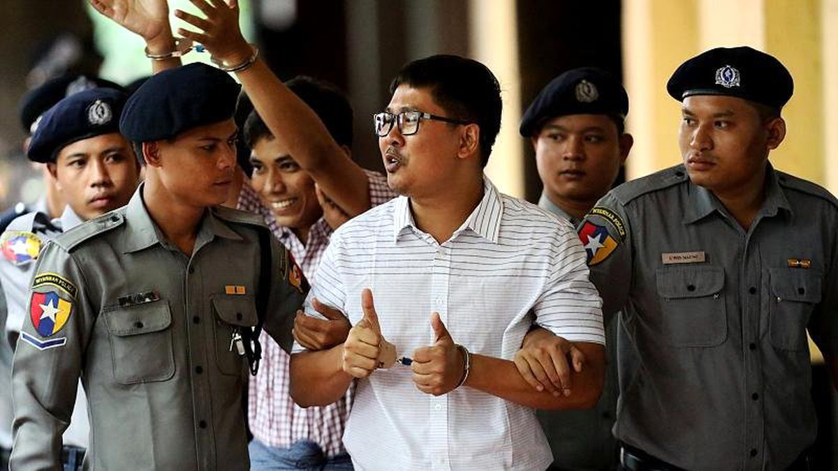 Myanmar\'da Tutuklu 2 Gazetecinin Davasında Temyiz Başvurusu Reddedildi