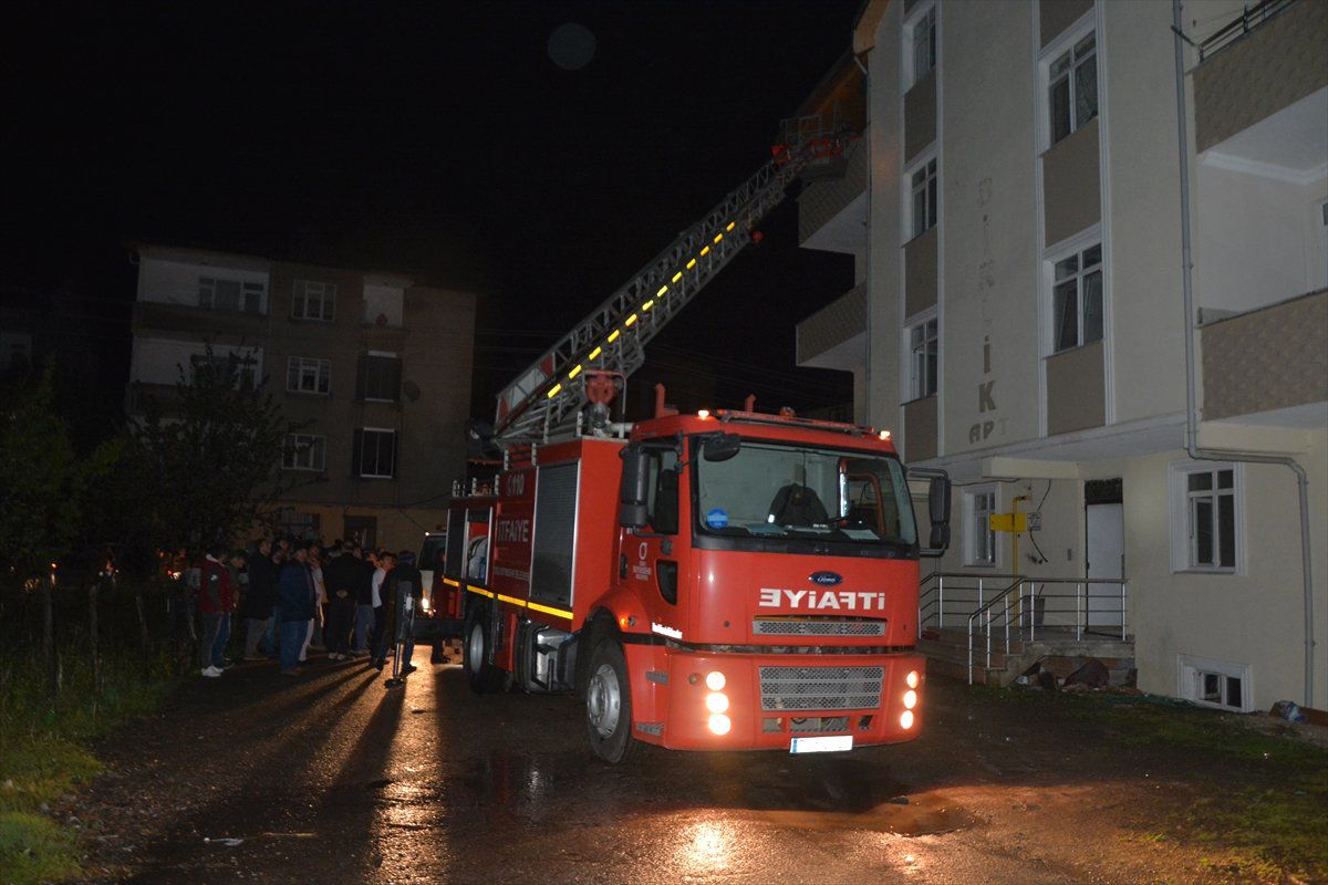 Ordu\'da Trafo Yangını