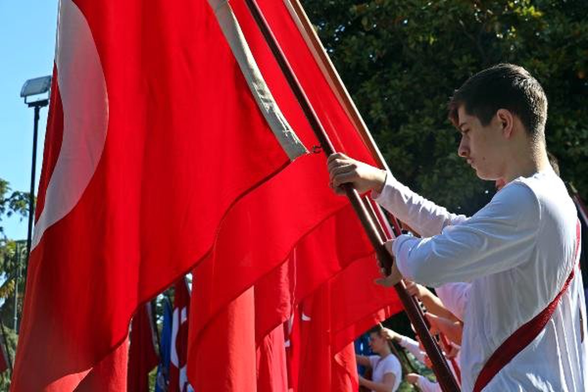 Samsun\'da Coşkulu 23 Nisan Kutlaması
