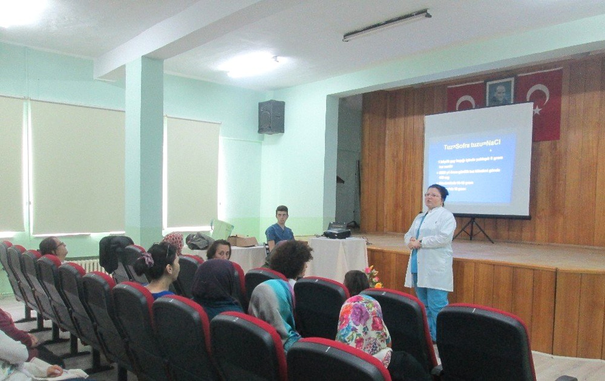 Tuz Tüketimiyle Alakalı Seminer Verildi