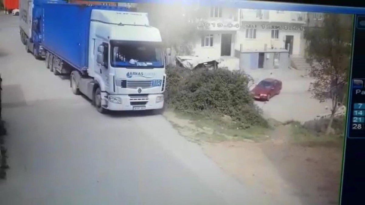 1 Yaşındaki Çocuğun Feci Ölümü Güvenlik Kameralarına Yansıdı