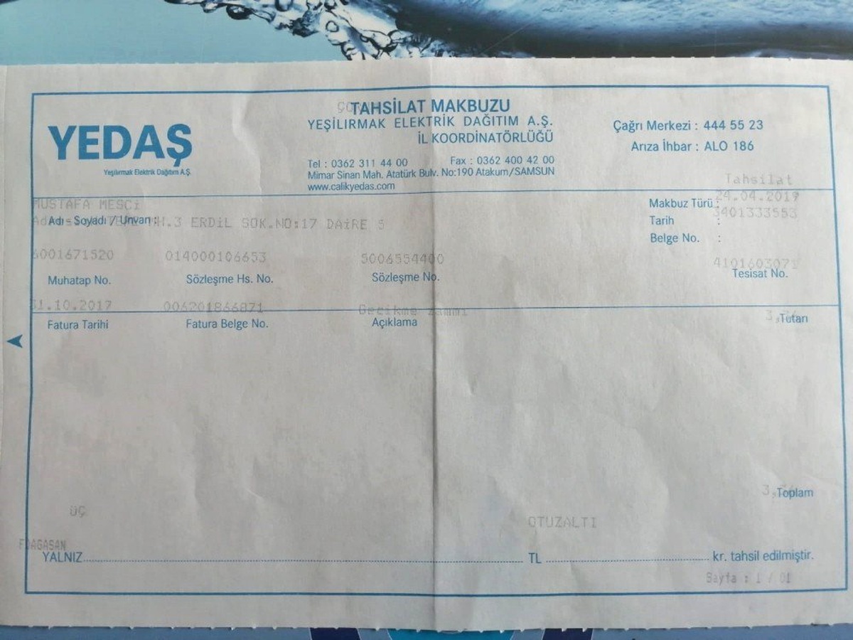 3 Lira Borç İçin Elektriği Kesildi
