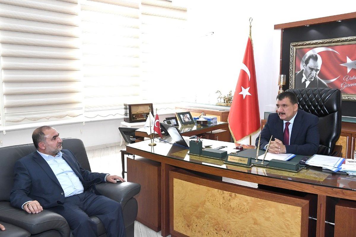 Başkan Gürkan, Müsiad Yönetimini Kabul Etti