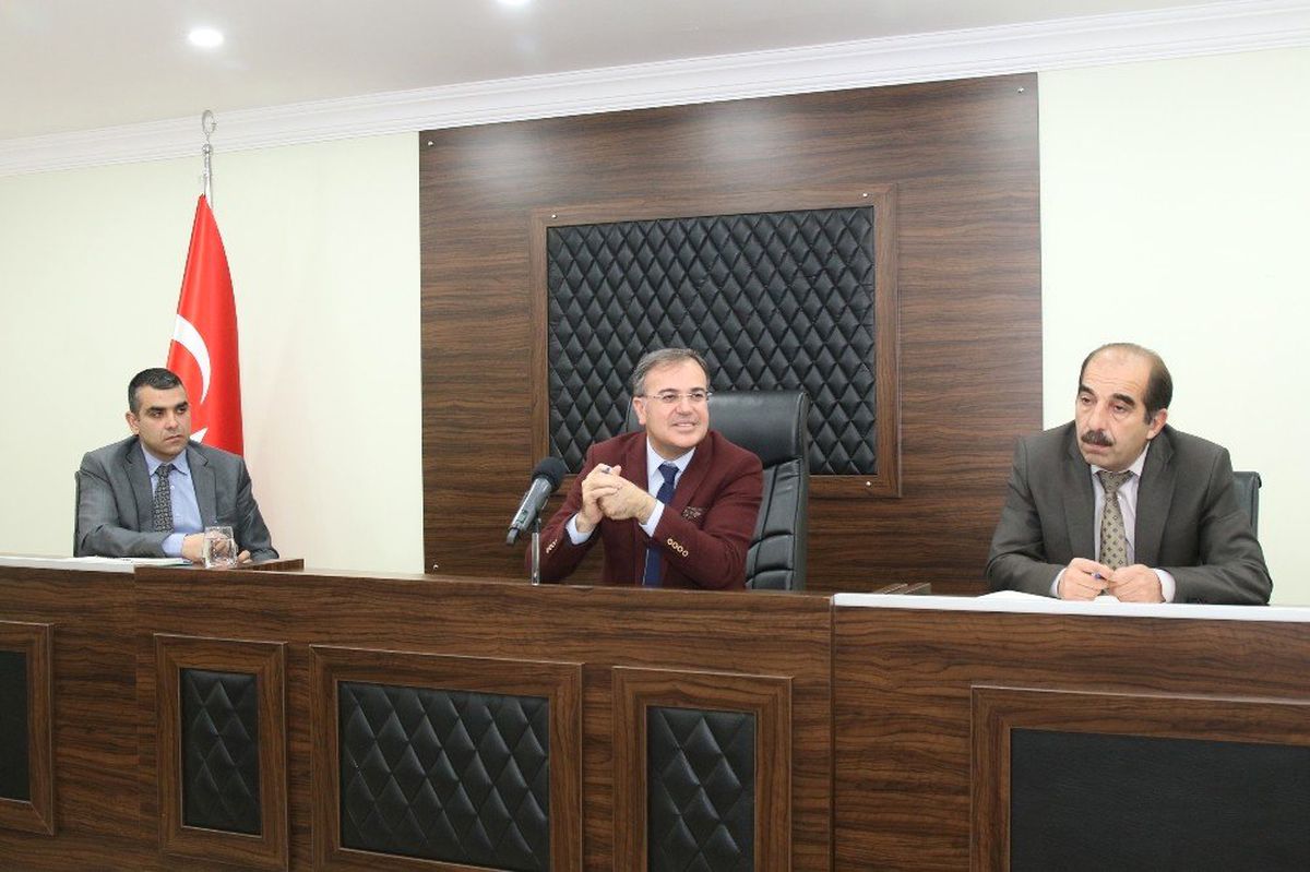 Başkan Özdoğan Muhtarlarla Bir Araya Geldi