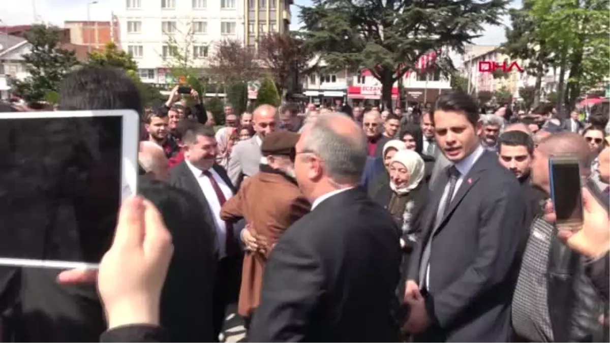 Düzce Binali Yıldırım, Özlü\'yü Ziyaret Etti