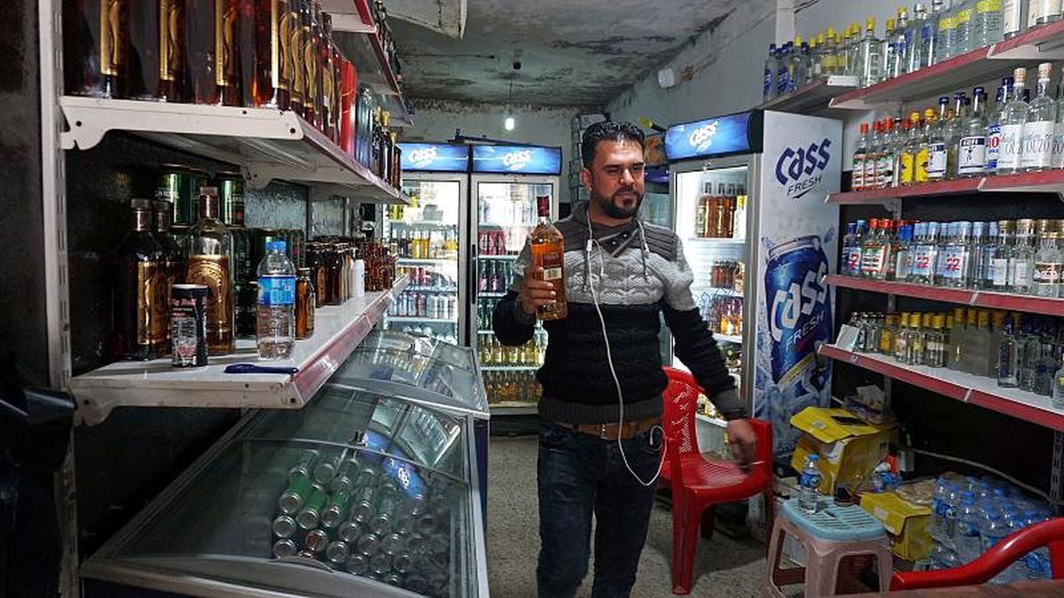 İki Yıl Önce Işid Örgütünden Kurtulan Musul\'da Alkol Satışı Yeniden Başladı