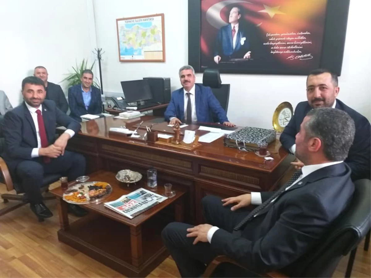 MHP İl Başkanı Avşar\'dan Hayırlı Olsun Ziyareti