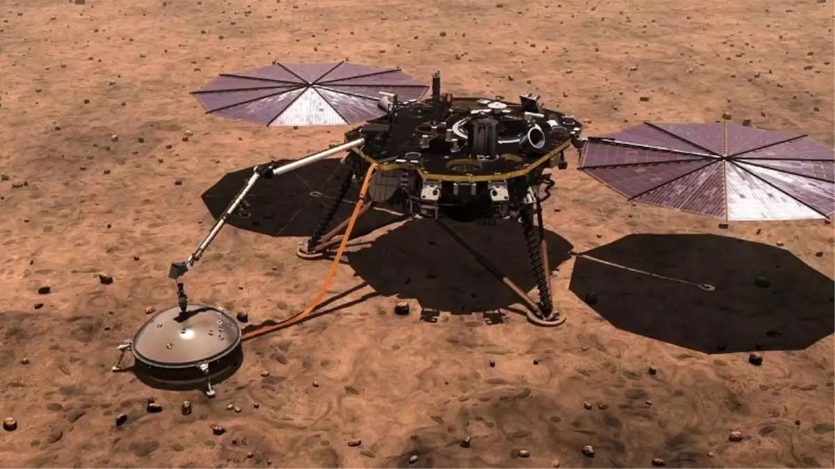 Nasa Mars\'ta İlk Kez Deprem Tespit Etti