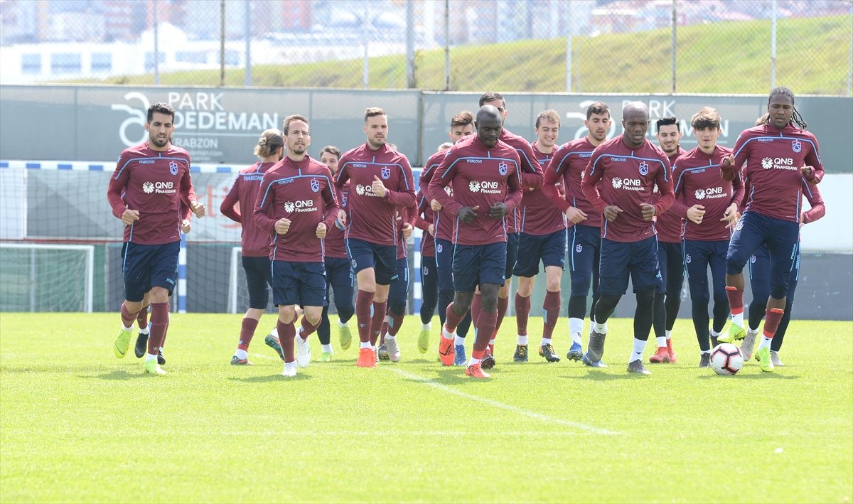 Trabzonspor, Fenerbahçe Maçı Hazırlıklarını Sürdürdü