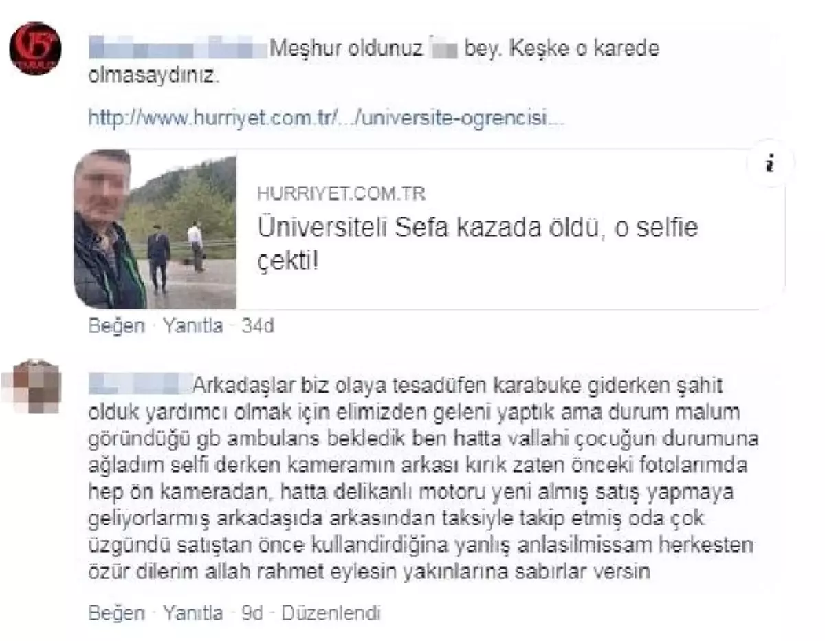 Üniversiteli Sefa Kazada Öldü, Yoldan Geçen Selfie Yaptı (2)