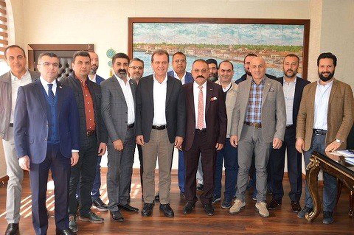 Askon Şube Başkanı Arslan\'dan Belediye Başkanlarına \'Hayırlı Olsun\' Ziyareti