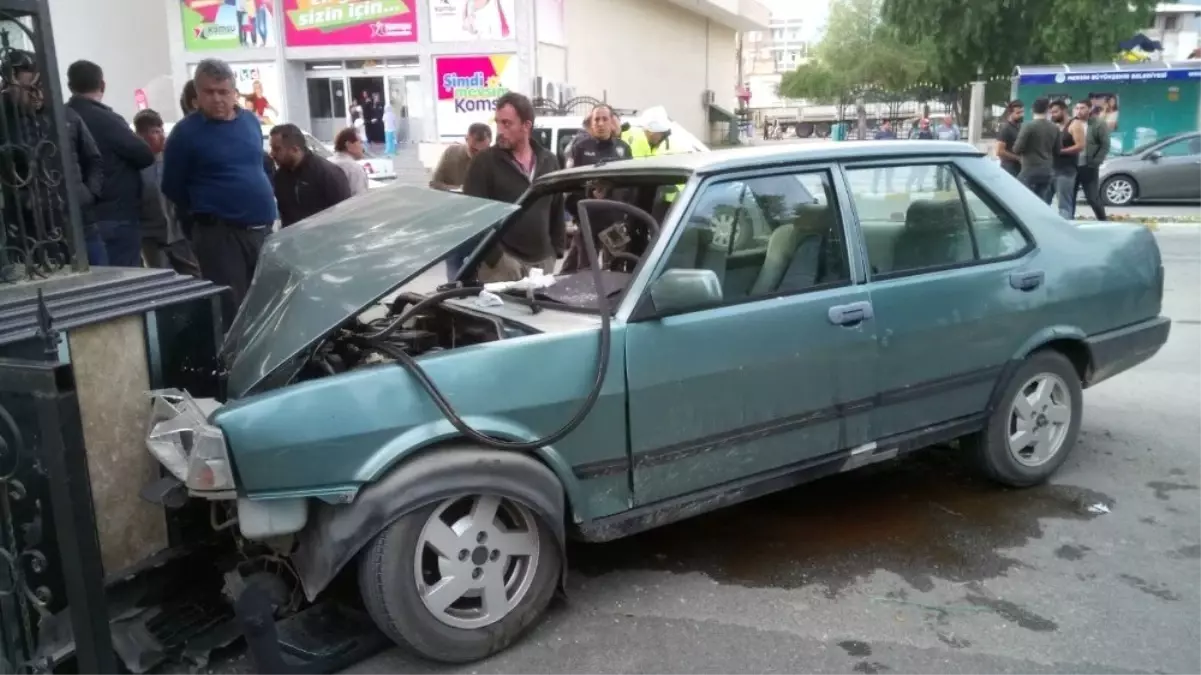 Bozyazı\'da Trafik Kazasında Bir Kişi Yaralandı