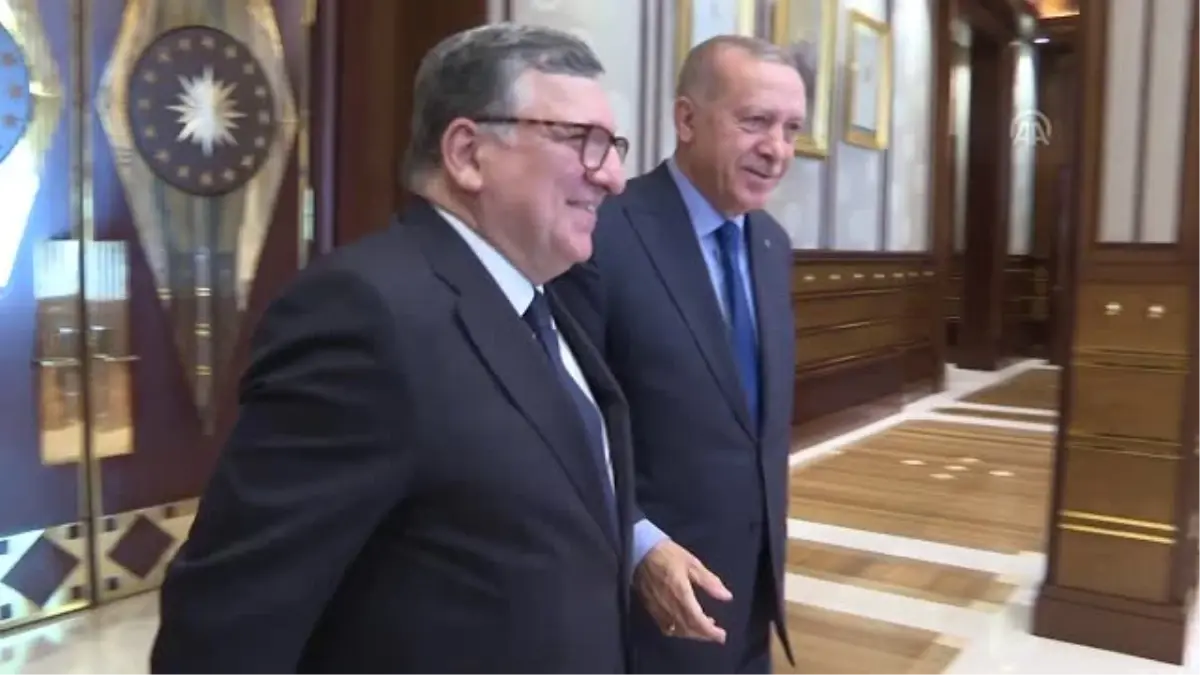 Cumhurbaşkanı Erdoğan, Eski AB Komisyonu Başkanı Barroso\'yu Kabul Etti