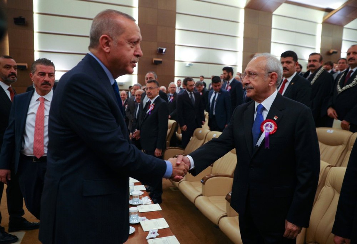 Cumhurbaşkanı Erdoğan Yüce Divan Salonundaki Törene Katıldı