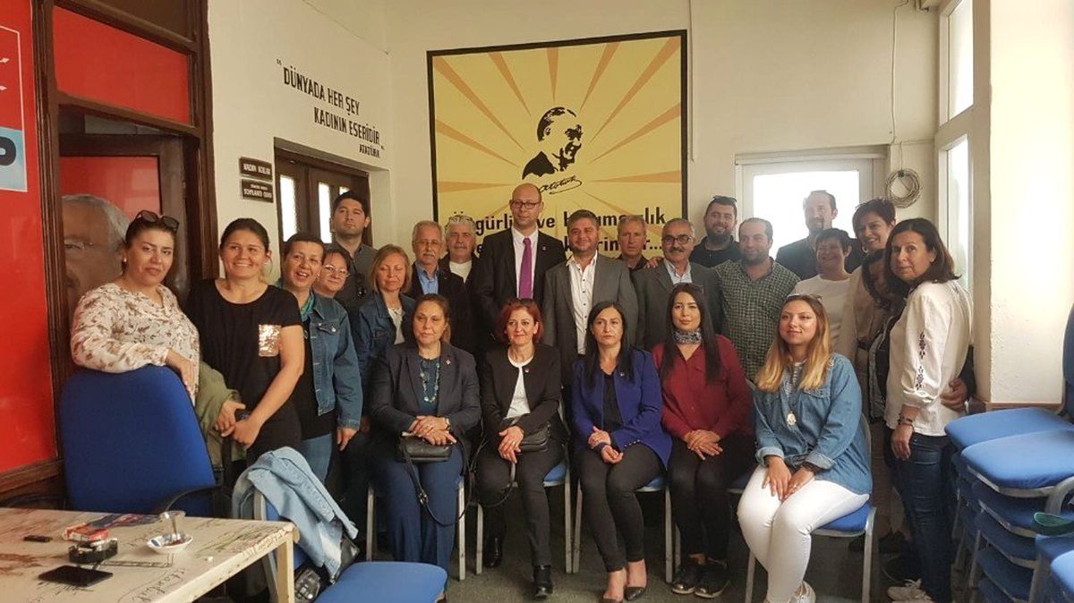Efeler CHP\'den Söke CHP\'ye Ziyaret